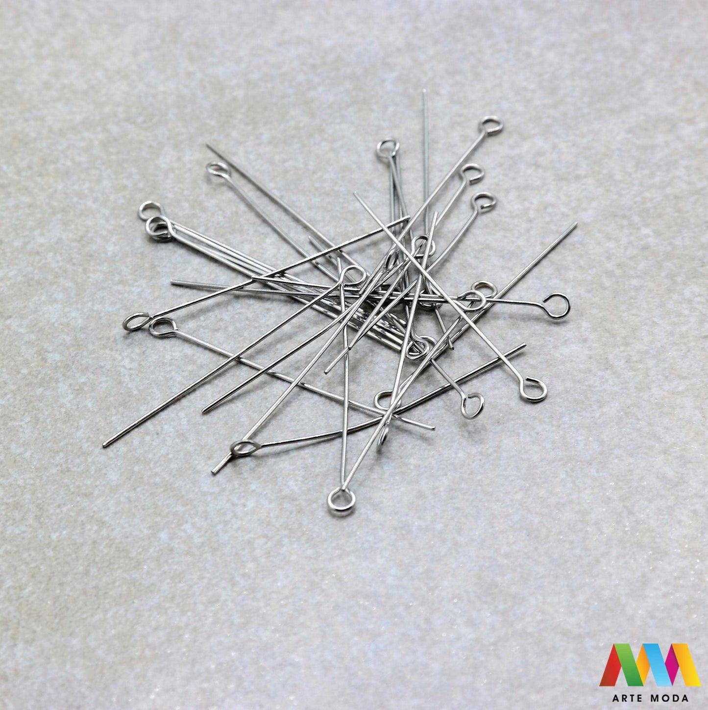 Srebrni Čavlići s Kukom - 0,7 x 40 mm
