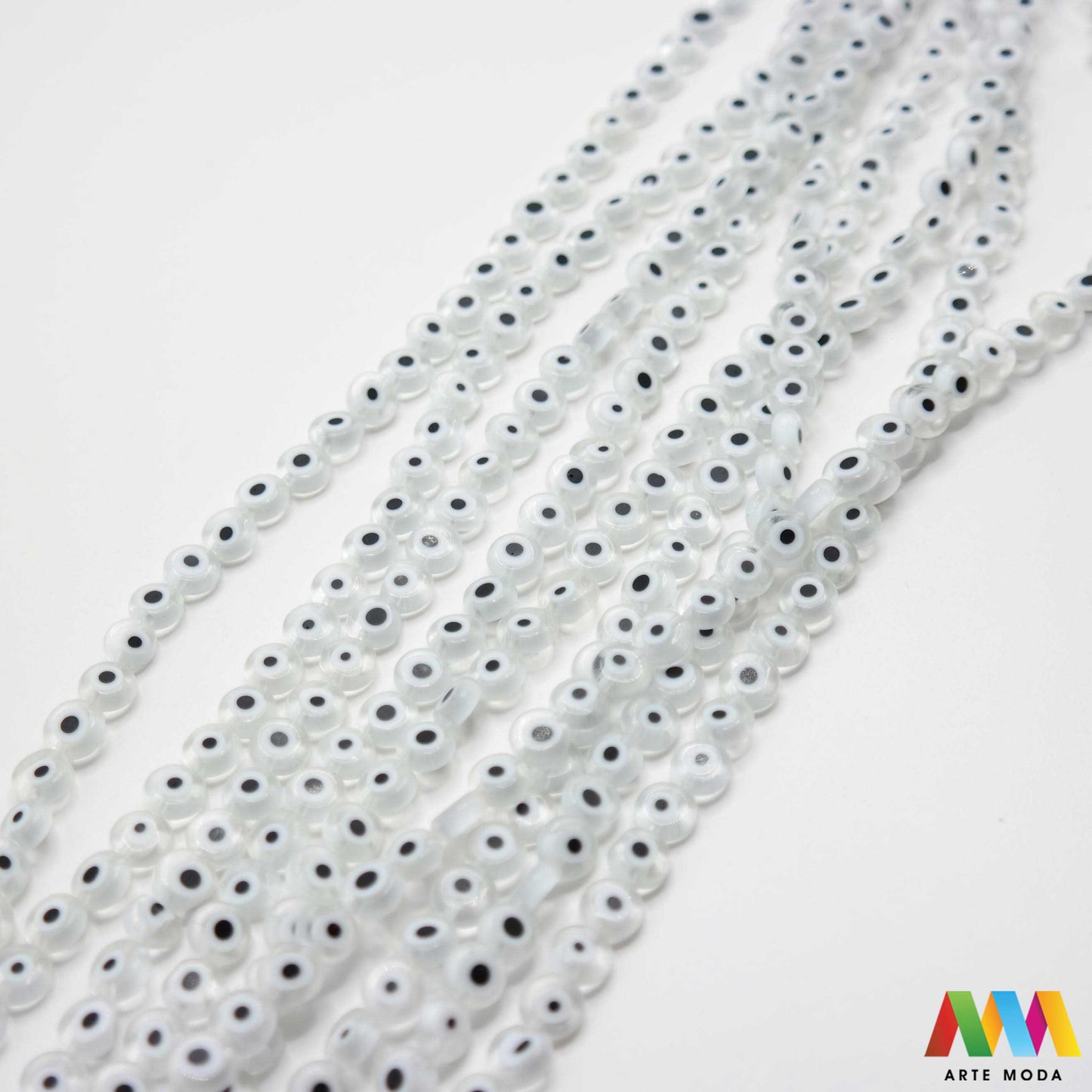 fatima fatimino nazar niz oko perla perle pogled staklena stakleni stakleni niz staklo zrna zrno murano Fatimino oko tj Nazar dolazi od arapske riječi nazara (pogled) Proizvedeno od Murano stakla najčešće dolazi u plavoj boji ali može se naći i u drugim bojama