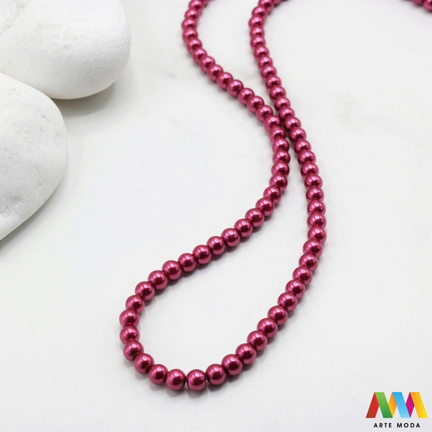 stakleni biseri niz staklo biser perle biserne zrna zrno perla staklene imitacija bisera sedefaste vjenčani nakit klasični DIY ogrlice bijeli u boji bisernim sjajem izrada nakita umjetni Za klasičnu eleganciju birajte staklene bisere imitacija bisera ima visok sedefasti sjaj i savršeno je glatka Idealni su za izradu vjenčanog nakita bezvremenskih ogrlica i narukvica raznim veličinama i bojama ovi biseri unose dašak luksuza u svaki uradi sam projekt Počnite nizati svoju eleganciju arte moda repromaterijal