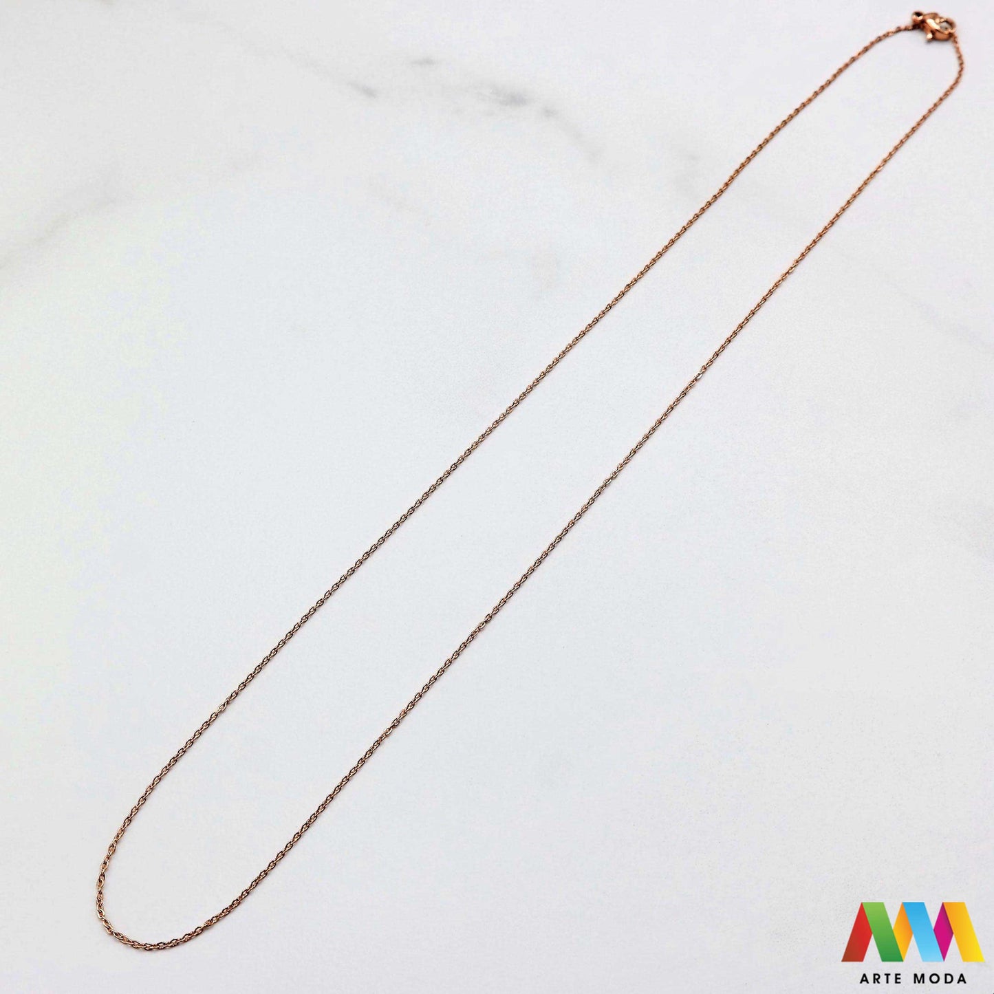 lanac lanci čelik repromaterijal čelični ogrlice ogrlica nehrđajući gotovi gotov lanac izrađen od nehrđajućeg čelika 316L i dužine od 50 centimetara koristi se za izradu ogrlica te dolazi s kopčom i alkicama