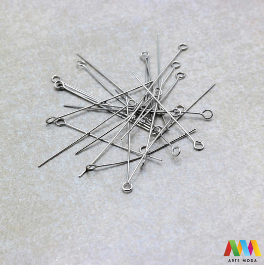 Srebrni Čavlići s Kukom - 0,7 x 40 mm