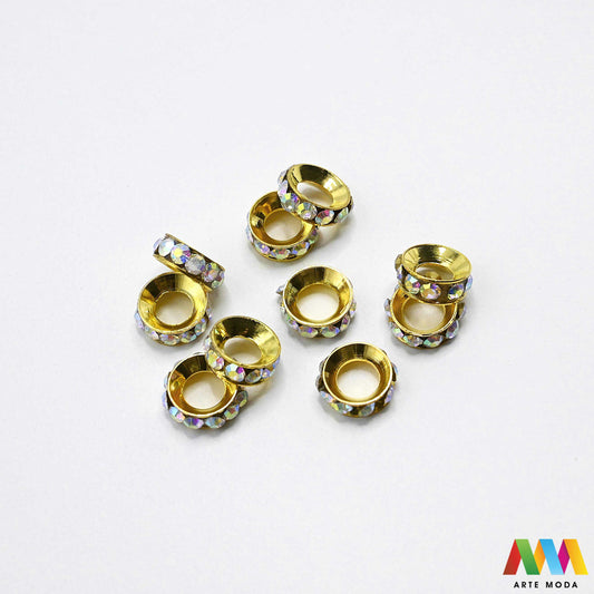 razdjelnik umetak spacer metalne izrada nakita DIY nakit distanceri metalni pribor separatori srebrne zlatne šajbice metalni za perle razmaknice komponente metal Mali ali ključni za profesionalan nakit Metalni umetci razdjelnici spacer perle služe za stvaranje razmaka i dodavanje sjaja perlama Sprječavaju trenje i ističu poludrago kamenje Neophodan element za izradu narukvica i ogrlica koje izgledaju bogatije i elegantnije arte moda repromaterijal