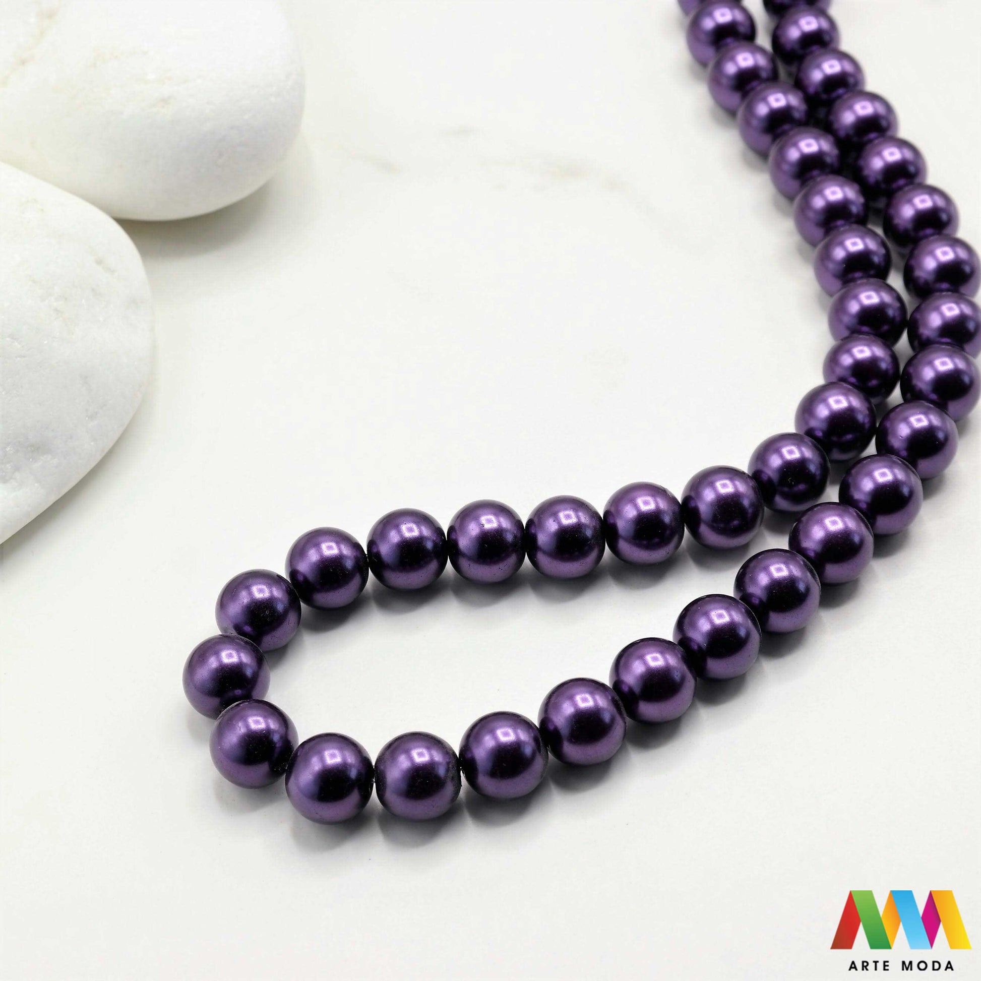 stakleni biseri niz staklo biser perle biserne zrna zrno perla staklene imitacija bisera sedefaste vjenčani nakit klasični DIY ogrlice bijeli u boji bisernim sjajem izrada nakita umjetni Za klasičnu eleganciju birajte staklene bisere imitacija bisera ima visok sedefasti sjaj i savršeno je glatka Idealni su za izradu vjenčanog nakita bezvremenskih ogrlica i narukvica raznim veličinama i bojama ovi biseri unose dašak luksuza u svaki uradi sam projekt Počnite nizati svoju eleganciju arte moda repromaterijal