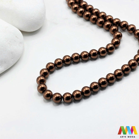 stakleni biseri niz staklo biser perle biserne zrna zrno perla staklene imitacija bisera sedefaste vjenčani nakit klasični DIY ogrlice bijeli u boji bisernim sjajem izrada nakita umjetni Za klasičnu eleganciju birajte staklene bisere imitacija bisera ima visok sedefasti sjaj i savršeno je glatka Idealni su za izradu vjenčanog nakita bezvremenskih ogrlica i narukvica raznim veličinama i bojama ovi biseri unose dašak luksuza u svaki uradi sam projekt Počnite nizati svoju eleganciju arte moda repromaterijal