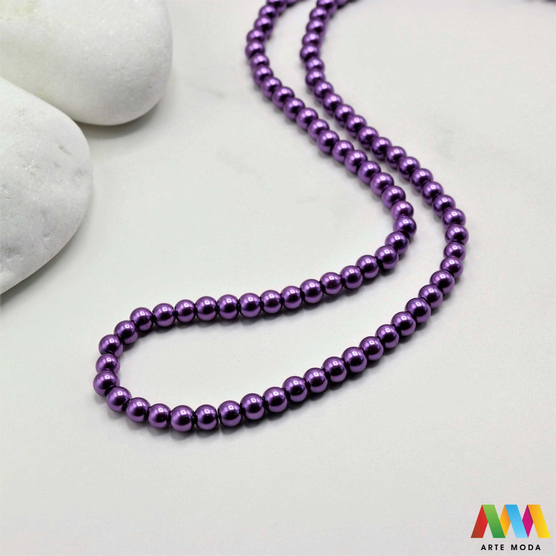 stakleni biseri niz staklo biser perle biserne zrna zrno perla staklene imitacija bisera sedefaste vjenčani nakit klasični DIY ogrlice bijeli u boji bisernim sjajem izrada nakita umjetni Za klasičnu eleganciju birajte staklene bisere imitacija bisera ima visok sedefasti sjaj i savršeno je glatka Idealni su za izradu vjenčanog nakita bezvremenskih ogrlica i narukvica raznim veličinama i bojama ovi biseri unose dašak luksuza u svaki uradi sam projekt Počnite nizati svoju eleganciju arte moda repromaterijal