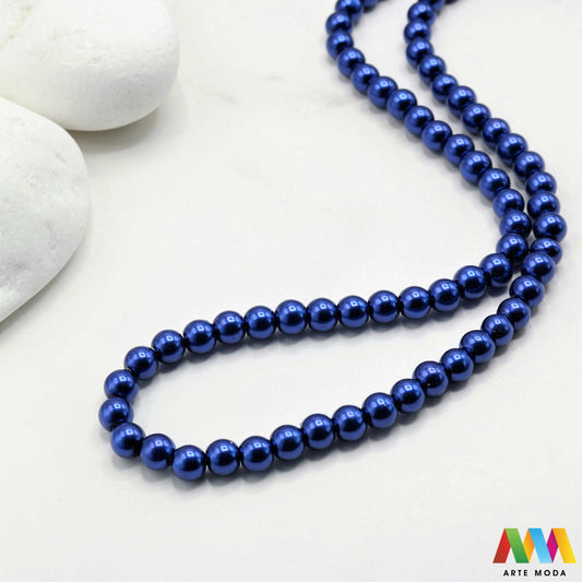 stakleni biseri niz staklo biser perle biserne zrna zrno perla staklene imitacija bisera sedefaste vjenčani nakit klasični DIY ogrlice bijeli u boji bisernim sjajem izrada nakita umjetni Za klasičnu eleganciju birajte staklene bisere imitacija bisera ima visok sedefasti sjaj i savršeno je glatka Idealni su za izradu vjenčanog nakita bezvremenskih ogrlica i narukvica raznim veličinama i bojama ovi biseri unose dašak luksuza u svaki uradi sam projekt Počnite nizati svoju eleganciju arte moda repromaterijal