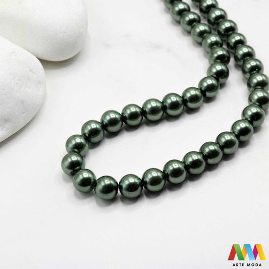 stakleni biseri niz staklo biser perle biserne zrna zrno perla staklene imitacija bisera sedefaste vjenčani nakit klasični DIY ogrlice bijeli u boji bisernim sjajem izrada nakita umjetni Za klasičnu eleganciju birajte staklene bisere imitacija bisera ima visok sedefasti sjaj i savršeno je glatka Idealni su za izradu vjenčanog nakita bezvremenskih ogrlica i narukvica raznim veličinama i bojama ovi biseri unose dašak luksuza u svaki uradi sam projekt Počnite nizati svoju eleganciju arte moda repromaterijal