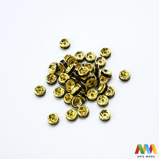 razdjelnik umetak spacer metalne izrada nakita DIY nakit distanceri metalni pribor separatori srebrne zlatne šajbice metalni za perle razmaknice komponente metal Mali ali ključni za profesionalan nakit Metalni umetci razdjelnici spacer perle služe za stvaranje razmaka i dodavanje sjaja perlama Sprječavaju trenje i ističu poludrago kamenje Neophodan element za izradu narukvica i ogrlica koje izgledaju bogatije i elegantnije arte moda repromaterijal