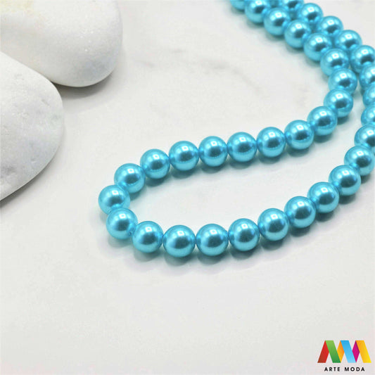 stakleni biseri niz staklo biser perle biserne zrna zrno perla staklene imitacija bisera sedefaste vjenčani nakit klasični DIY ogrlice bijeli u boji bisernim sjajem izrada nakita umjetni Za klasičnu eleganciju birajte staklene bisere imitacija bisera ima visok sedefasti sjaj i savršeno je glatka Idealni su za izradu vjenčanog nakita bezvremenskih ogrlica i narukvica raznim veličinama i bojama ovi biseri unose dašak luksuza u svaki uradi sam projekt Počnite nizati svoju eleganciju arte moda repromaterijal