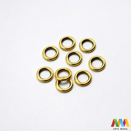 alkice spojnice karike jump rings spojni prstenovi metalni kolutovi DIY pribor repromaterijal srebrne zlatne izrada nakita spajanje perli metalne za nakit otvorene zatvorene izradu materijal prsten elementi narukvice ogrlice Osigurajte čvrstinu nakitu Metalne alkice su neizostavne spojnice spajanje kopči privjesaka lanaca Birajte između prstenova u raznim veličinama bojama bronca složenost vašeg uradi sam projekta kvalitetne alkice pružit profesionalan siguran završetak kreaciji arte moda repromaterijal
