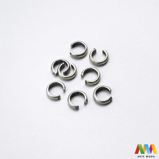 alkice spojnice karike jump rings spojni prstenovi metalni kolutovi DIY pribor repromaterijal srebrne zlatne izrada nakita spajanje perli metalne za nakit otvorene zatvorene izradu materijal prsten elementi narukvice ogrlice Osigurajte čvrstinu nakitu Metalne alkice su neizostavne spojnice spajanje kopči privjesaka lanaca Birajte između prstenova u raznim veličinama bojama bronca složenost vašeg uradi sam projekta kvalitetne alkice pružit profesionalan siguran završetak kreaciji arte moda repromaterijal