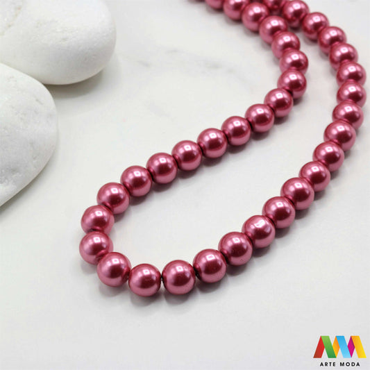 stakleni biseri niz staklo biser perle biserne zrna zrno perla staklene imitacija bisera sedefaste vjenčani nakit klasični DIY ogrlice bijeli u boji bisernim sjajem izrada nakita umjetni Za klasičnu eleganciju birajte staklene bisere imitacija bisera ima visok sedefasti sjaj i savršeno je glatka Idealni su za izradu vjenčanog nakita bezvremenskih ogrlica i narukvica raznim veličinama i bojama ovi biseri unose dašak luksuza u svaki uradi sam projekt Počnite nizati svoju eleganciju arte moda repromaterijal