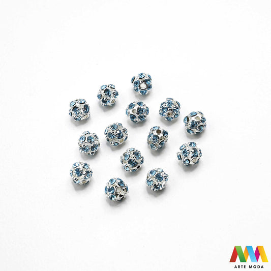 shamballa disco kugle kristalne perle sjajne kuglice cirkoni glamur nakit izrada narukvica DIY svjetlucavo šarene pave s kristalima za svjetlucave narukvice materijal ogrlice Dodajte dozu glamura svojim kreacijama su prekrivene stotinama sitnih kristala koji pružaju efekt Ove svjetlucave perle su idealne za izradu popularnih elegantnih naušnica i upečatljivih ogrlica Dostupne u širokoj paleti boja naše kristalne kuglice osigurat će da vaš uradi sam nakit bude u centru pažnje arte moda repromaterijal