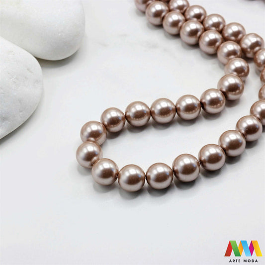 stakleni biseri niz staklo biser perle biserne zrna zrno perla staklene imitacija bisera sedefaste vjenčani nakit klasični DIY ogrlice bijeli u boji bisernim sjajem izrada nakita umjetni Za klasičnu eleganciju birajte staklene bisere imitacija bisera ima visok sedefasti sjaj i savršeno je glatka Idealni su za izradu vjenčanog nakita bezvremenskih ogrlica i narukvica raznim veličinama i bojama ovi biseri unose dašak luksuza u svaki uradi sam projekt Počnite nizati svoju eleganciju arte moda repromaterijal