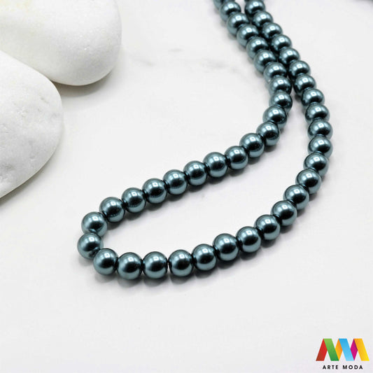 stakleni biseri niz staklo biser perle biserne zrna zrno perla staklene imitacija bisera sedefaste vjenčani nakit klasični DIY ogrlice bijeli u boji bisernim sjajem izrada nakita umjetni Za klasičnu eleganciju birajte staklene bisere imitacija bisera ima visok sedefasti sjaj i savršeno je glatka Idealni su za izradu vjenčanog nakita bezvremenskih ogrlica i narukvica raznim veličinama i bojama ovi biseri unose dašak luksuza u svaki uradi sam projekt Počnite nizati svoju eleganciju arte moda repromaterijal