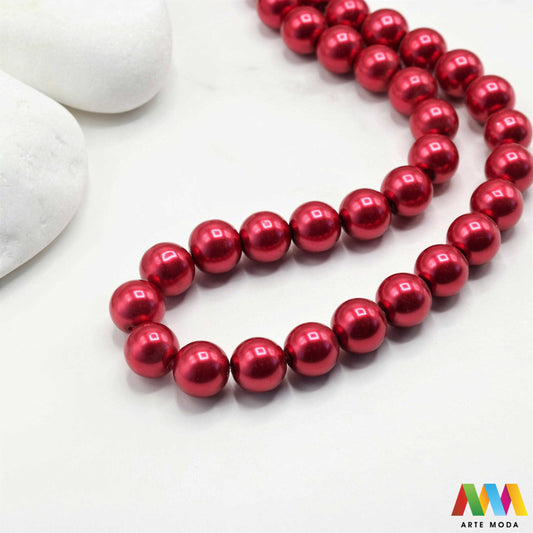 stakleni biseri niz staklo biser perle biserne zrna zrno perla staklene imitacija bisera sedefaste vjenčani nakit klasični DIY ogrlice bijeli u boji bisernim sjajem izrada nakita umjetni Za klasičnu eleganciju birajte staklene bisere imitacija bisera ima visok sedefasti sjaj i savršeno je glatka Idealni su za izradu vjenčanog nakita bezvremenskih ogrlica i narukvica raznim veličinama i bojama ovi biseri unose dašak luksuza u svaki uradi sam projekt Počnite nizati svoju eleganciju arte moda repromaterijal