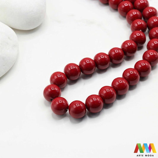 stakleni biseri niz staklo biser perle biserne zrna zrno perla staklene imitacija bisera sedefaste vjenčani nakit klasični DIY ogrlice bijeli u boji bisernim sjajem izrada nakita umjetni Za klasičnu eleganciju birajte staklene bisere imitacija bisera ima visok sedefasti sjaj i savršeno je glatka Idealni su za izradu vjenčanog nakita bezvremenskih ogrlica i narukvica raznim veličinama i bojama ovi biseri unose dašak luksuza u svaki uradi sam projekt Počnite nizati svoju eleganciju arte moda repromaterijal