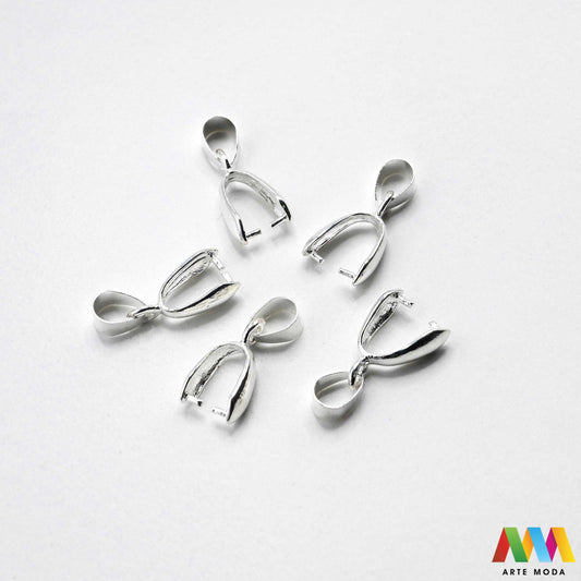 držači bailovi stiskači kvačice za privjeske spojnice vješalice nakit držač kamen metalni elementi DIY pribor srebrni zlatni montaža privjeska kristale poludrago vješanje privjesaka repromaterijali Pretvorite perle kamenje privjeske esencijalni vješanje vaših kreacija na lančiće konce Omogućuju profesionalan izgled sigurno nošenje poludragog kamenja kristala različitih stilova glatki gravirani filigranski boja srebro zlato bronca osigurajte čvrst elegantan spoj svom uradi sam nakitu arte moda repromaterijal