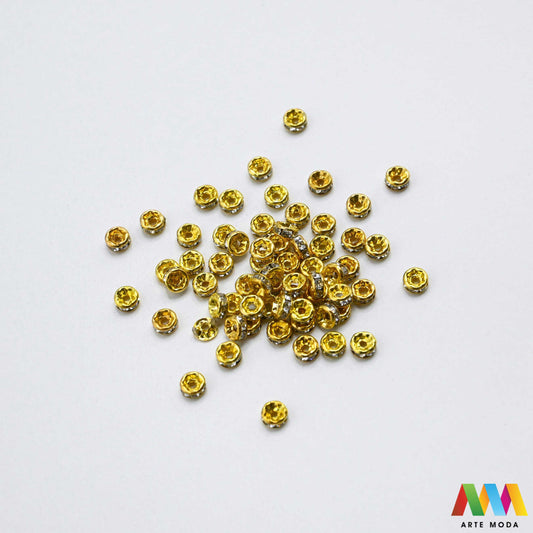 razdjelnik umetak spacer metalne izrada nakita DIY nakit distanceri metalni pribor separatori srebrne zlatne šajbice metalni za perle razmaknice komponente metal Mali ali ključni za profesionalan nakit Metalni umetci razdjelnici spacer perle služe za stvaranje razmaka i dodavanje sjaja perlama Sprječavaju trenje i ističu poludrago kamenje Neophodan element za izradu narukvica i ogrlica koje izgledaju bogatije i elegantnije arte moda repromaterijal