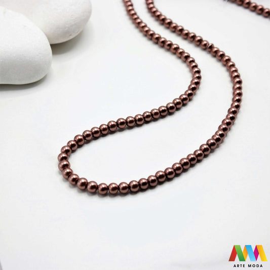 stakleni biseri niz staklo biser perle biserne zrna zrno perla staklene imitacija bisera sedefaste vjenčani nakit klasični DIY ogrlice bijeli u boji bisernim sjajem izrada nakita umjetni Za klasičnu eleganciju birajte staklene bisere imitacija bisera ima visok sedefasti sjaj i savršeno je glatka Idealni su za izradu vjenčanog nakita bezvremenskih ogrlica i narukvica raznim veličinama i bojama ovi biseri unose dašak luksuza u svaki uradi sam projekt Počnite nizati svoju eleganciju arte moda repromaterijal