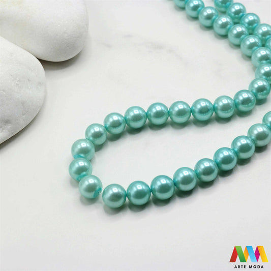 stakleni biseri niz staklo biser perle biserne zrna zrno perla staklene imitacija bisera sedefaste vjenčani nakit klasični DIY ogrlice bijeli u boji bisernim sjajem izrada nakita umjetni Za klasičnu eleganciju birajte staklene bisere imitacija bisera ima visok sedefasti sjaj i savršeno je glatka Idealni su za izradu vjenčanog nakita bezvremenskih ogrlica i narukvica raznim veličinama i bojama ovi biseri unose dašak luksuza u svaki uradi sam projekt Počnite nizati svoju eleganciju arte moda repromaterijal