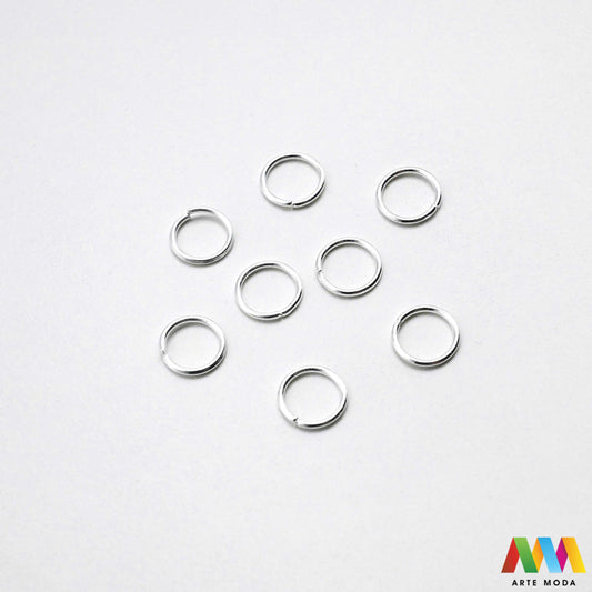 alkice spojnice karike jump rings spojni prstenovi metalni kolutovi DIY pribor repromaterijal srebrne zlatne izrada nakita spajanje perli metalne za nakit otvorene zatvorene izradu materijal prsten elementi narukvice ogrlice Osigurajte čvrstinu nakitu Metalne alkice su neizostavne spojnice spajanje kopči privjesaka lanaca Birajte između prstenova u raznim veličinama bojama bronca složenost vašeg uradi sam projekta kvalitetne alkice pružit profesionalan siguran završetak kreaciji arte moda repromaterijal