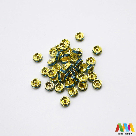 razdjelnik umetak spacer metalne izrada nakita DIY nakit distanceri metalni pribor separatori srebrne zlatne šajbice metalni za perle razmaknice komponente metal Mali ali ključni za profesionalan nakit Metalni umetci razdjelnici spacer perle služe za stvaranje razmaka i dodavanje sjaja perlama Sprječavaju trenje i ističu poludrago kamenje Neophodan element za izradu narukvica i ogrlica koje izgledaju bogatije i elegantnije arte moda repromaterijal