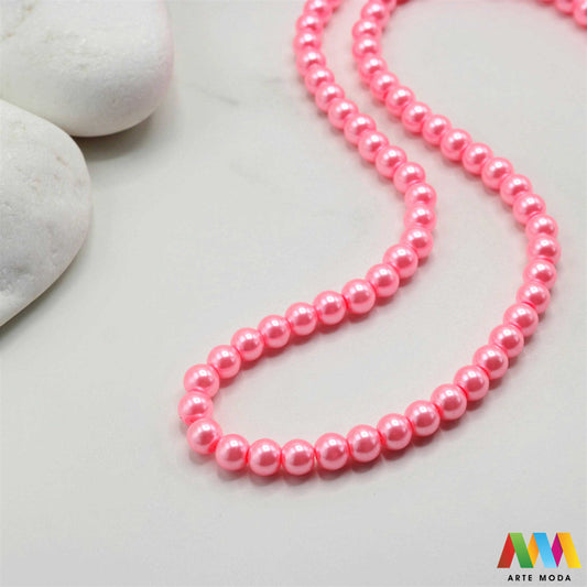 stakleni biseri niz staklo biser perle biserne zrna zrno perla staklene imitacija bisera sedefaste vjenčani nakit klasični DIY ogrlice bijeli u boji bisernim sjajem izrada nakita umjetni Za klasičnu eleganciju birajte staklene bisere imitacija bisera ima visok sedefasti sjaj i savršeno je glatka Idealni su za izradu vjenčanog nakita bezvremenskih ogrlica i narukvica raznim veličinama i bojama ovi biseri unose dašak luksuza u svaki uradi sam projekt Počnite nizati svoju eleganciju arte moda repromaterijal