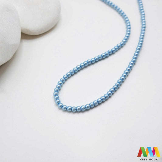 stakleni biseri niz staklo biser perle biserne zrna zrno perla staklene imitacija bisera sedefaste vjenčani nakit klasični DIY ogrlice bijeli u boji bisernim sjajem izrada nakita umjetni Za klasičnu eleganciju birajte staklene bisere imitacija bisera ima visok sedefasti sjaj i savršeno je glatka Idealni su za izradu vjenčanog nakita bezvremenskih ogrlica i narukvica raznim veličinama i bojama ovi biseri unose dašak luksuza u svaki uradi sam projekt Počnite nizati svoju eleganciju arte moda repromaterijal