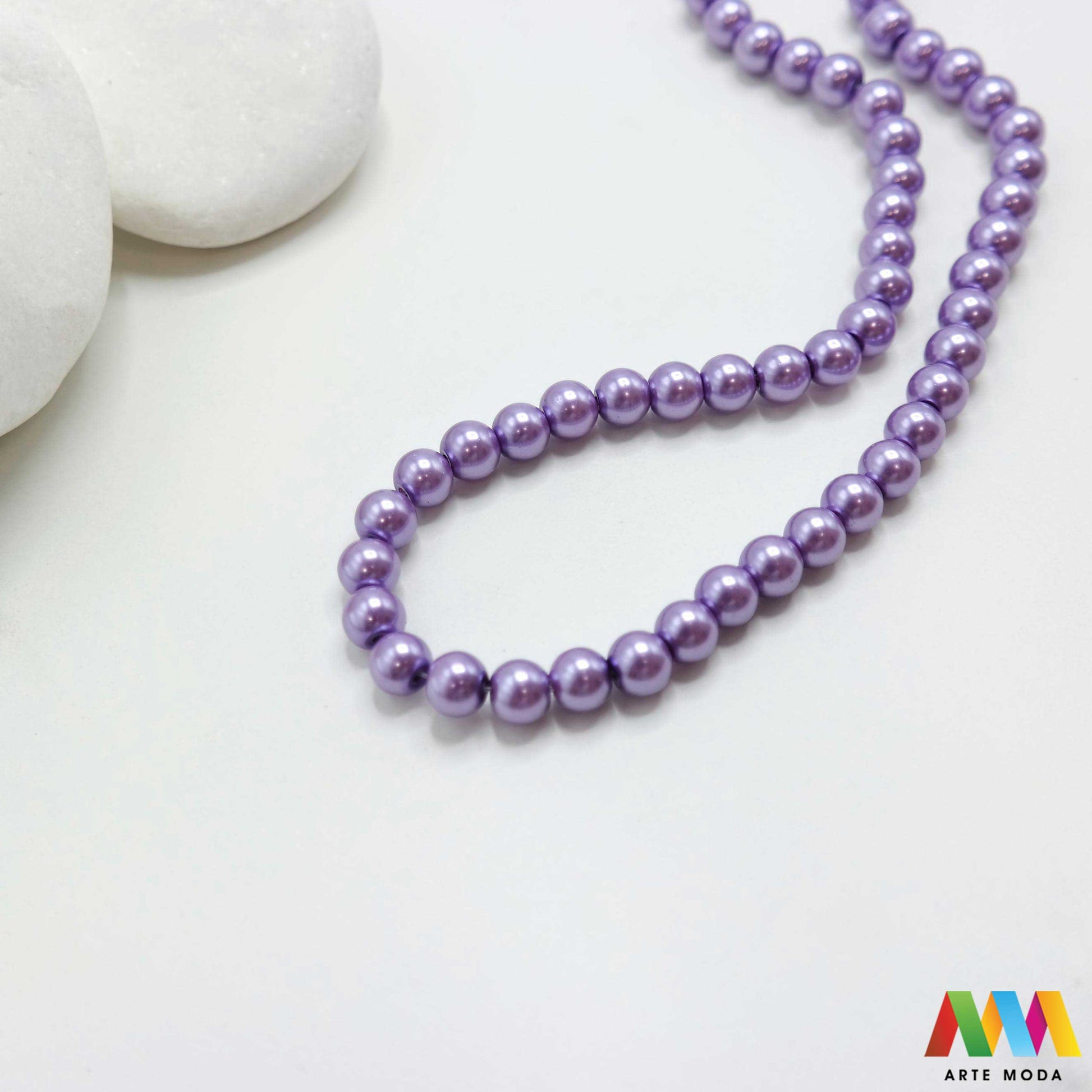 stakleni biseri niz staklo biser perle biserne zrna zrno perla staklene imitacija bisera sedefaste vjenčani nakit klasični DIY ogrlice bijeli u boji bisernim sjajem izrada nakita umjetni Za klasičnu eleganciju birajte staklene bisere imitacija bisera ima visok sedefasti sjaj i savršeno je glatka Idealni su za izradu vjenčanog nakita bezvremenskih ogrlica i narukvica raznim veličinama i bojama ovi biseri unose dašak luksuza u svaki uradi sam projekt Počnite nizati svoju eleganciju arte moda repromaterijal