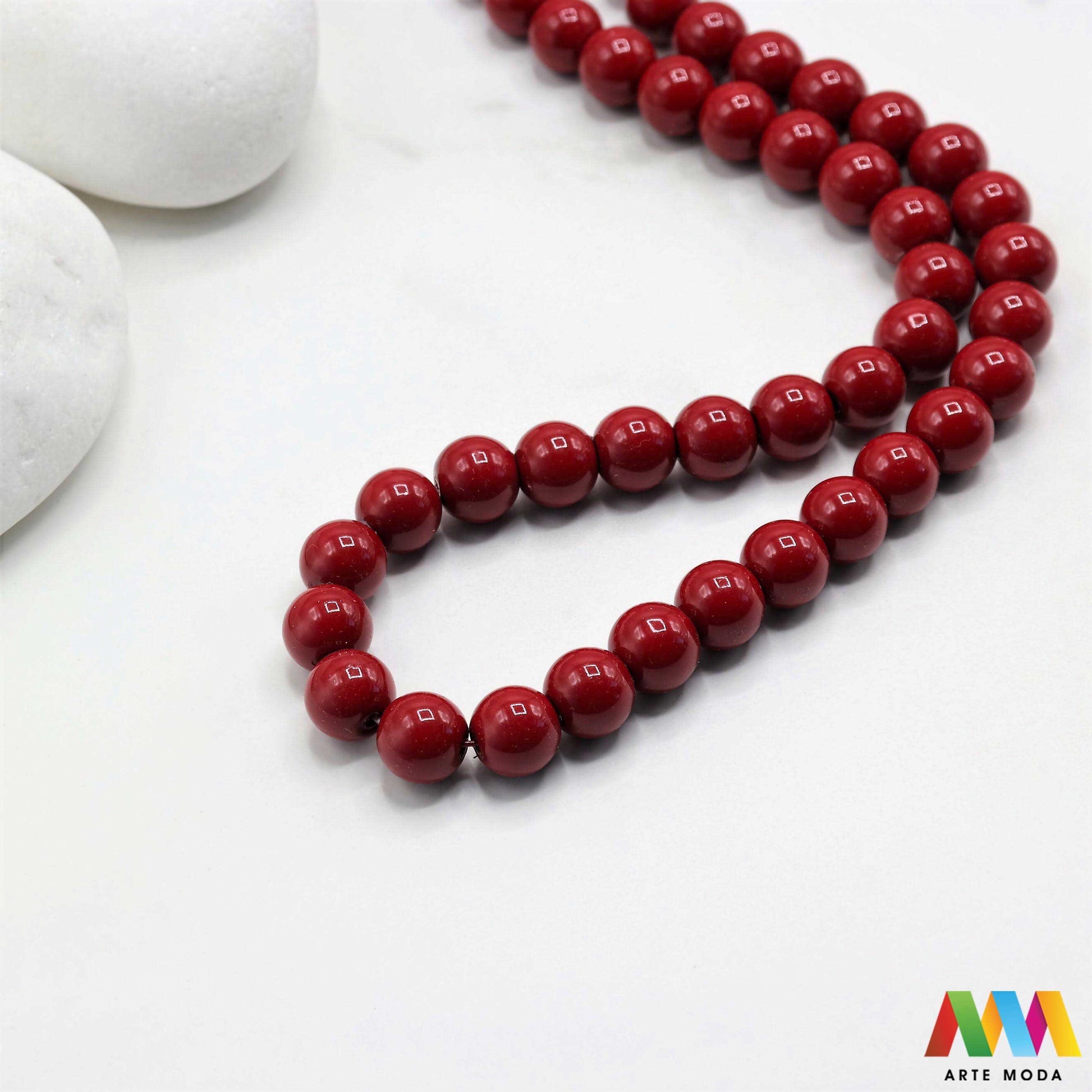 stakleni biseri niz staklo biser perle biserne zrna zrno perla staklene imitacija bisera sedefaste vjenčani nakit klasični DIY ogrlice bijeli u boji bisernim sjajem izrada nakita umjetni Za klasičnu eleganciju birajte staklene bisere imitacija bisera ima visok sedefasti sjaj i savršeno je glatka Idealni su za izradu vjenčanog nakita bezvremenskih ogrlica i narukvica raznim veličinama i bojama ovi biseri unose dašak luksuza u svaki uradi sam projekt Počnite nizati svoju eleganciju arte moda repromaterijal