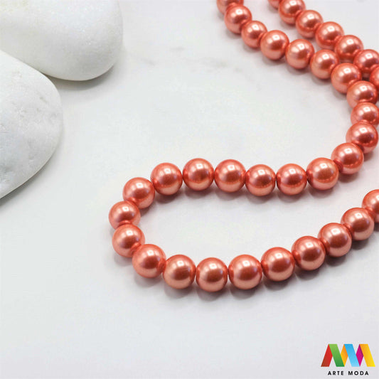 stakleni biseri niz staklo biser perle biserne zrna zrno perla staklene imitacija bisera sedefaste vjenčani nakit klasični DIY ogrlice bijeli u boji bisernim sjajem izrada nakita umjetni Za klasičnu eleganciju birajte staklene bisere imitacija bisera ima visok sedefasti sjaj i savršeno je glatka Idealni su za izradu vjenčanog nakita bezvremenskih ogrlica i narukvica raznim veličinama i bojama ovi biseri unose dašak luksuza u svaki uradi sam projekt Počnite nizati svoju eleganciju arte moda repromaterijal