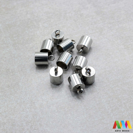 kapice završeci metalni inox perle narukvice ogrlice pribor izrada nakita repromaterijal čelika dijelovi nehrđajući čelik diy kape završni dodir za vaše unikatne kreacije širok izbor elegantnih kapica i završetaka idealnih za profesionalno dovršavanje narukvica ogrlica i naušnica Izrađene od visokokvalitetnog nehrđajućeg čelika naše kapice osiguravaju izdržljivost otpornost na tamnjenje i hipoalergenske su uklopili kapicu s vašim perlama ili drugim elementima nakita arte moda repromaterijal
