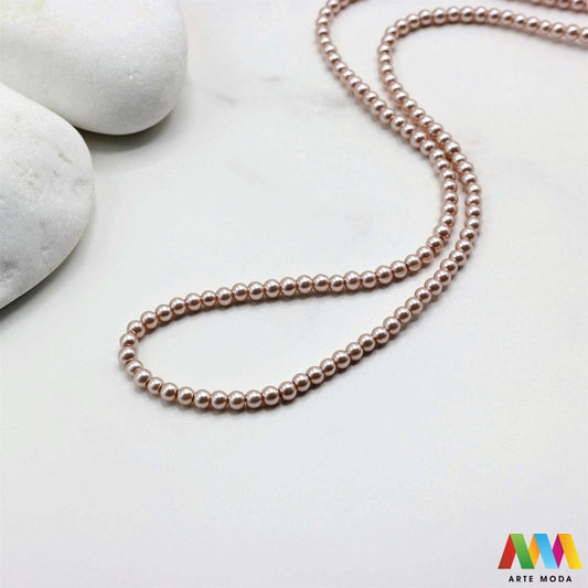 stakleni biseri niz staklo biser perle biserne zrna zrno perla staklene imitacija bisera sedefaste vjenčani nakit klasični DIY ogrlice bijeli u boji bisernim sjajem izrada nakita umjetni Za klasičnu eleganciju birajte staklene bisere imitacija bisera ima visok sedefasti sjaj i savršeno je glatka Idealni su za izradu vjenčanog nakita bezvremenskih ogrlica i narukvica raznim veličinama i bojama ovi biseri unose dašak luksuza u svaki uradi sam projekt Počnite nizati svoju eleganciju arte moda repromaterijal