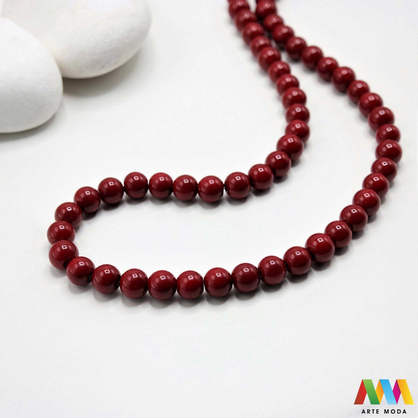 stakleni biseri niz staklo biser perle biserne zrna zrno perla staklene imitacija bisera sedefaste vjenčani nakit klasični DIY ogrlice bijeli u boji bisernim sjajem izrada nakita umjetni Za klasičnu eleganciju birajte staklene bisere imitacija bisera ima visok sedefasti sjaj i savršeno je glatka Idealni su za izradu vjenčanog nakita bezvremenskih ogrlica i narukvica raznim veličinama i bojama ovi biseri unose dašak luksuza u svaki uradi sam projekt Počnite nizati svoju eleganciju arte moda repromaterijal