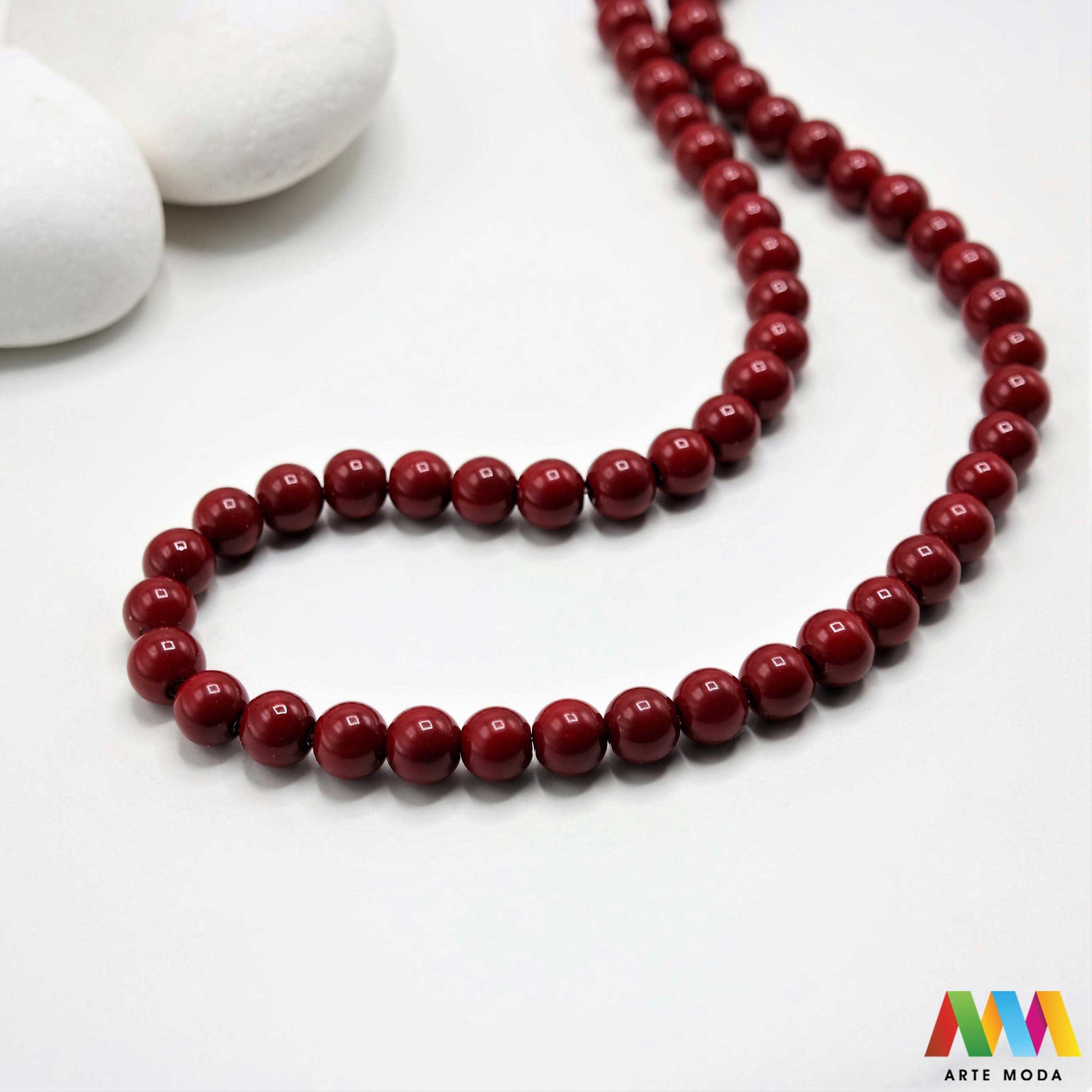 stakleni biseri niz staklo biser perle biserne zrna zrno perla staklene imitacija bisera sedefaste vjenčani nakit klasični DIY ogrlice bijeli u boji bisernim sjajem izrada nakita umjetni Za klasičnu eleganciju birajte staklene bisere imitacija bisera ima visok sedefasti sjaj i savršeno je glatka Idealni su za izradu vjenčanog nakita bezvremenskih ogrlica i narukvica raznim veličinama i bojama ovi biseri unose dašak luksuza u svaki uradi sam projekt Počnite nizati svoju eleganciju arte moda repromaterijal