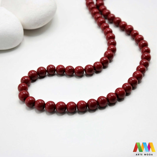 stakleni biseri niz staklo biser perle biserne zrna zrno perla staklene imitacija bisera sedefaste vjenčani nakit klasični DIY ogrlice bijeli u boji bisernim sjajem izrada nakita umjetni Za klasičnu eleganciju birajte staklene bisere imitacija bisera ima visok sedefasti sjaj i savršeno je glatka Idealni su za izradu vjenčanog nakita bezvremenskih ogrlica i narukvica raznim veličinama i bojama ovi biseri unose dašak luksuza u svaki uradi sam projekt Počnite nizati svoju eleganciju arte moda repromaterijal