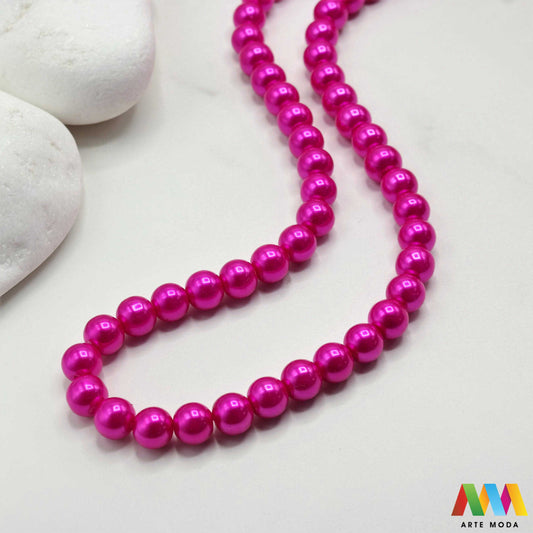 stakleni biseri niz staklo biser perle biserne zrna zrno perla staklene imitacija bisera sedefaste vjenčani nakit klasični DIY ogrlice bijeli u boji bisernim sjajem izrada nakita umjetni Za klasičnu eleganciju birajte staklene bisere imitacija bisera ima visok sedefasti sjaj i savršeno je glatka Idealni su za izradu vjenčanog nakita bezvremenskih ogrlica i narukvica raznim veličinama i bojama ovi biseri unose dašak luksuza u svaki uradi sam projekt Počnite nizati svoju eleganciju arte moda repromaterijal