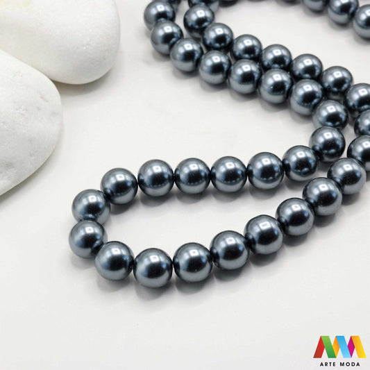 stakleni biseri niz staklo biser perle biserne zrna zrno perla staklene imitacija bisera sedefaste vjenčani nakit klasični DIY ogrlice bijeli u boji bisernim sjajem izrada nakita umjetni Za klasičnu eleganciju birajte staklene bisere imitacija bisera ima visok sedefasti sjaj i savršeno je glatka Idealni su za izradu vjenčanog nakita bezvremenskih ogrlica i narukvica raznim veličinama i bojama ovi biseri unose dašak luksuza u svaki uradi sam projekt Počnite nizati svoju eleganciju arte moda repromaterijal