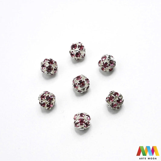 shamballa disco kugle kristalne perle sjajne kuglice cirkoni glamur nakit izrada narukvica DIY svjetlucavo šarene pave s kristalima za svjetlucave narukvice materijal ogrlice Dodajte dozu glamura svojim kreacijama su prekrivene stotinama sitnih kristala koji pružaju efekt Ove svjetlucave perle su idealne za izradu popularnih elegantnih naušnica i upečatljivih ogrlica Dostupne u širokoj paleti boja naše kristalne kuglice osigurat će da vaš uradi sam nakit bude u centru pažnje arte moda repromaterijal