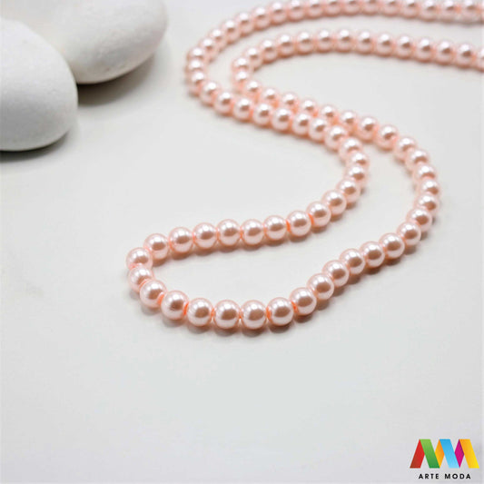 stakleni biseri niz staklo biser perle biserne zrna zrno perla staklene imitacija bisera sedefaste vjenčani nakit klasični DIY ogrlice bijeli u boji bisernim sjajem izrada nakita umjetni Za klasičnu eleganciju birajte staklene bisere imitacija bisera ima visok sedefasti sjaj i savršeno je glatka Idealni su za izradu vjenčanog nakita bezvremenskih ogrlica i narukvica raznim veličinama i bojama ovi biseri unose dašak luksuza u svaki uradi sam projekt Počnite nizati svoju eleganciju arte moda repromaterijal