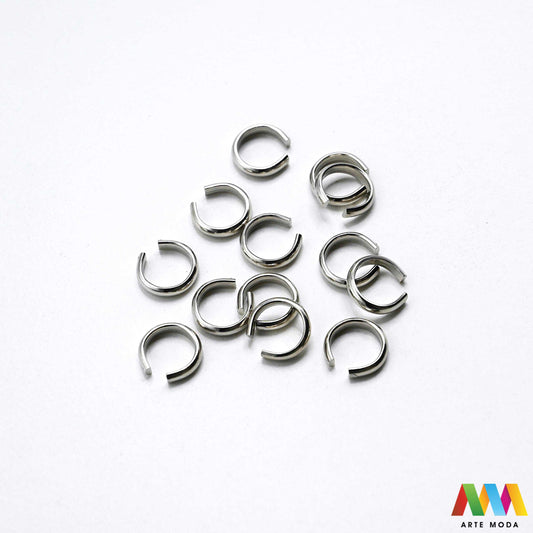 alkice spojnice karike jump rings spojni prstenovi metalni kolutovi DIY pribor repromaterijal srebrne zlatne izrada nakita spajanje perli metalne za nakit otvorene zatvorene izradu materijal prsten elementi narukvice ogrlice Osigurajte čvrstinu nakitu Metalne alkice su neizostavne spojnice spajanje kopči privjesaka lanaca Birajte između prstenova u raznim veličinama bojama bronca složenost vašeg uradi sam projekta kvalitetne alkice pružit profesionalan siguran završetak kreaciji arte moda repromaterijal