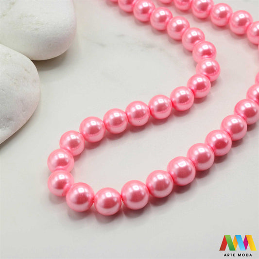 stakleni biseri niz staklo biser perle biserne zrna zrno perla staklene imitacija bisera sedefaste vjenčani nakit klasični DIY ogrlice bijeli u boji bisernim sjajem izrada nakita umjetni Za klasičnu eleganciju birajte staklene bisere imitacija bisera ima visok sedefasti sjaj i savršeno je glatka Idealni su za izradu vjenčanog nakita bezvremenskih ogrlica i narukvica raznim veličinama i bojama ovi biseri unose dašak luksuza u svaki uradi sam projekt Počnite nizati svoju eleganciju arte moda repromaterijal