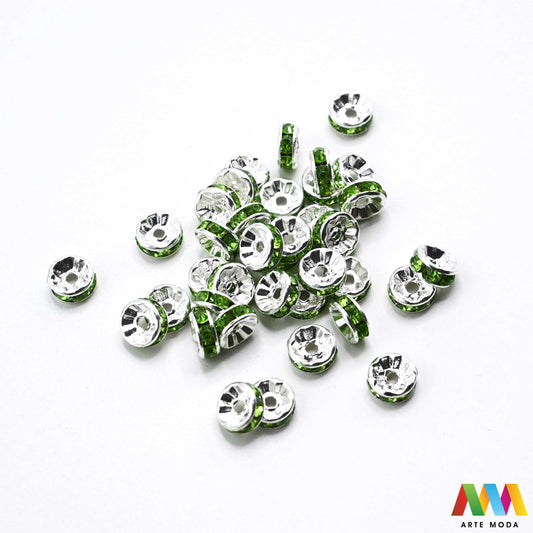 razdjelnik umetak spacer metalne izrada nakita DIY nakit distanceri metalni pribor separatori srebrne zlatne šajbice metalni za perle razmaknice komponente metal Mali ali ključni za profesionalan nakit Metalni umetci razdjelnici spacer perle služe za stvaranje razmaka i dodavanje sjaja perlama Sprječavaju trenje i ističu poludrago kamenje Neophodan element za izradu narukvica i ogrlica koje izgledaju bogatije i elegantnije arte moda repromaterijal