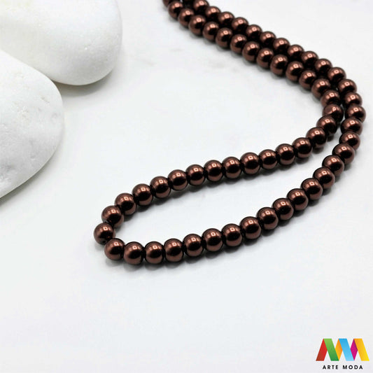 stakleni biseri niz staklo biser perle biserne zrna zrno perla staklene imitacija bisera sedefaste vjenčani nakit klasični DIY ogrlice bijeli u boji bisernim sjajem izrada nakita umjetni Za klasičnu eleganciju birajte staklene bisere imitacija bisera ima visok sedefasti sjaj i savršeno je glatka Idealni su za izradu vjenčanog nakita bezvremenskih ogrlica i narukvica raznim veličinama i bojama ovi biseri unose dašak luksuza u svaki uradi sam projekt Počnite nizati svoju eleganciju arte moda repromaterijal