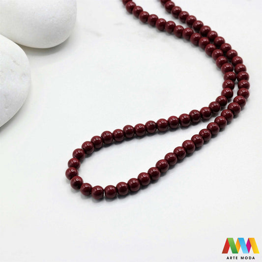 stakleni biseri niz staklo biser perle biserne zrna zrno perla staklene imitacija bisera sedefaste vjenčani nakit klasični DIY ogrlice bijeli u boji bisernim sjajem izrada nakita umjetni Za klasičnu eleganciju birajte staklene bisere imitacija bisera ima visok sedefasti sjaj i savršeno je glatka Idealni su za izradu vjenčanog nakita bezvremenskih ogrlica i narukvica raznim veličinama i bojama ovi biseri unose dašak luksuza u svaki uradi sam projekt Počnite nizati svoju eleganciju arte moda repromaterijal