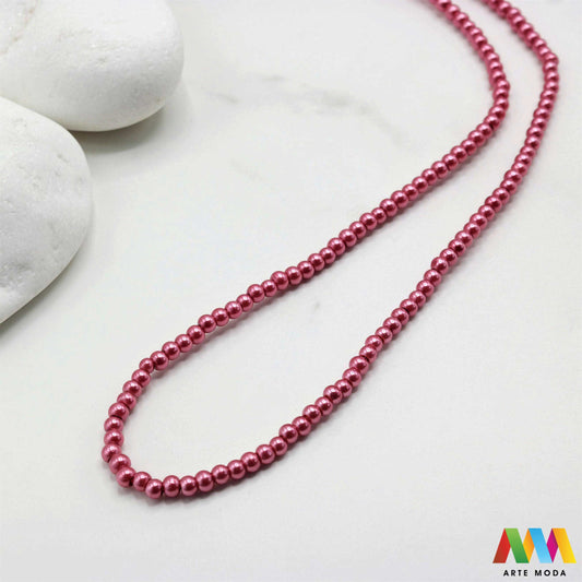 stakleni biseri niz staklo biser perle biserne zrna zrno perla staklene imitacija bisera sedefaste vjenčani nakit klasični DIY ogrlice bijeli u boji bisernim sjajem izrada nakita umjetni Za klasičnu eleganciju birajte staklene bisere imitacija bisera ima visok sedefasti sjaj i savršeno je glatka Idealni su za izradu vjenčanog nakita bezvremenskih ogrlica i narukvica raznim veličinama i bojama ovi biseri unose dašak luksuza u svaki uradi sam projekt Počnite nizati svoju eleganciju arte moda repromaterijal