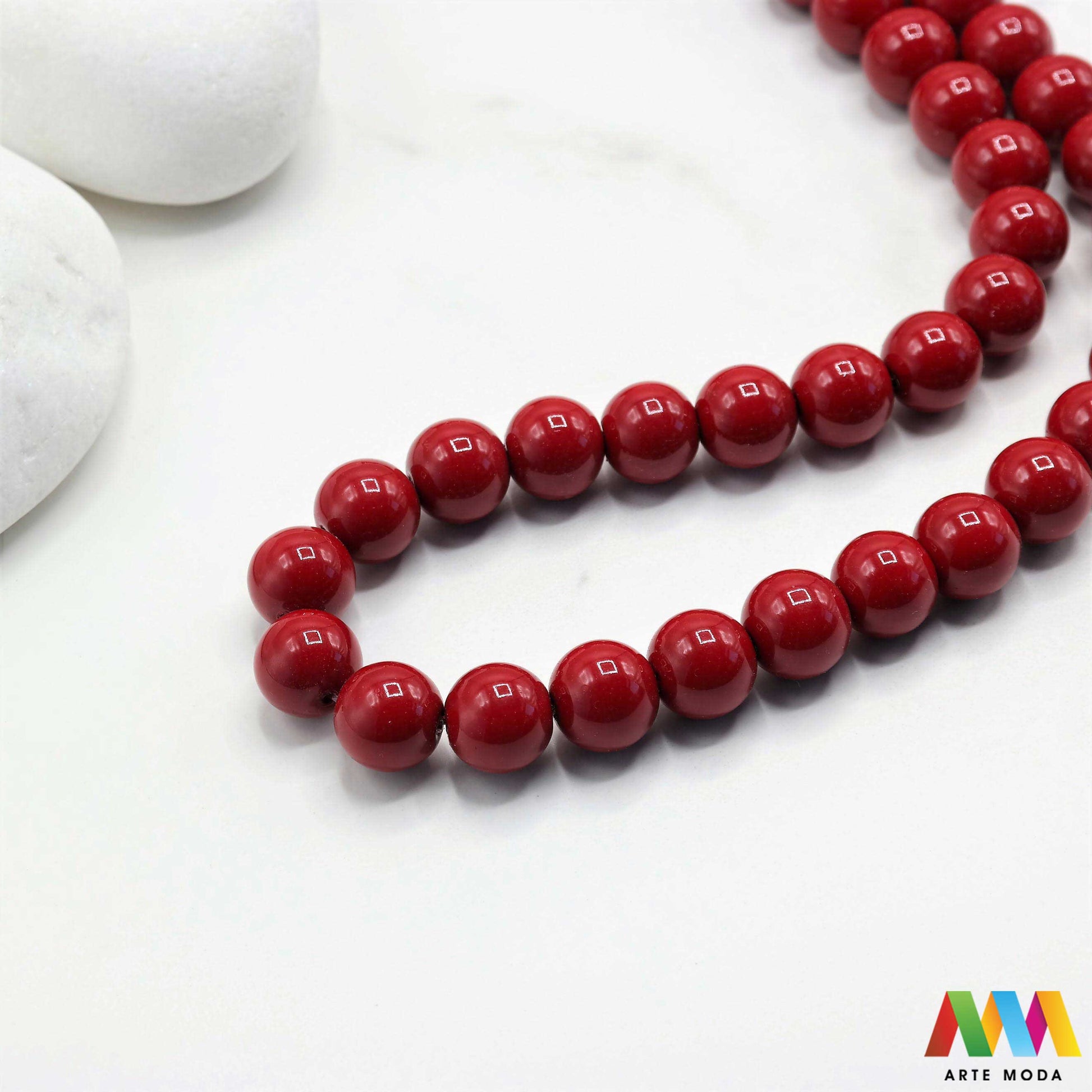 stakleni biseri niz staklo biser perle biserne zrna zrno perla staklene imitacija bisera sedefaste vjenčani nakit klasični DIY ogrlice bijeli u boji bisernim sjajem izrada nakita umjetni Za klasičnu eleganciju birajte staklene bisere imitacija bisera ima visok sedefasti sjaj i savršeno je glatka Idealni su za izradu vjenčanog nakita bezvremenskih ogrlica i narukvica raznim veličinama i bojama ovi biseri unose dašak luksuza u svaki uradi sam projekt Počnite nizati svoju eleganciju arte moda repromaterijal