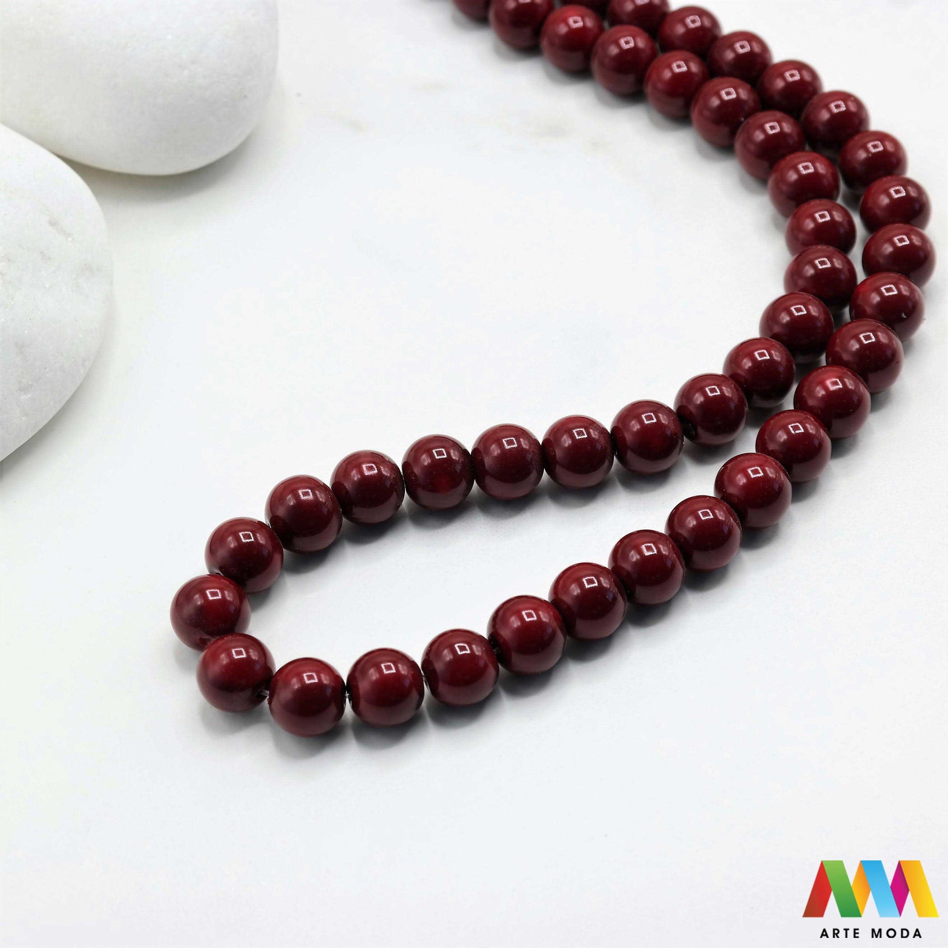 stakleni biseri niz staklo biser perle biserne zrna zrno perla staklene imitacija bisera sedefaste vjenčani nakit klasični DIY ogrlice bijeli u boji bisernim sjajem izrada nakita umjetni Za klasičnu eleganciju birajte staklene bisere imitacija bisera ima visok sedefasti sjaj i savršeno je glatka Idealni su za izradu vjenčanog nakita bezvremenskih ogrlica i narukvica raznim veličinama i bojama ovi biseri unose dašak luksuza u svaki uradi sam projekt Počnite nizati svoju eleganciju arte moda repromaterijal