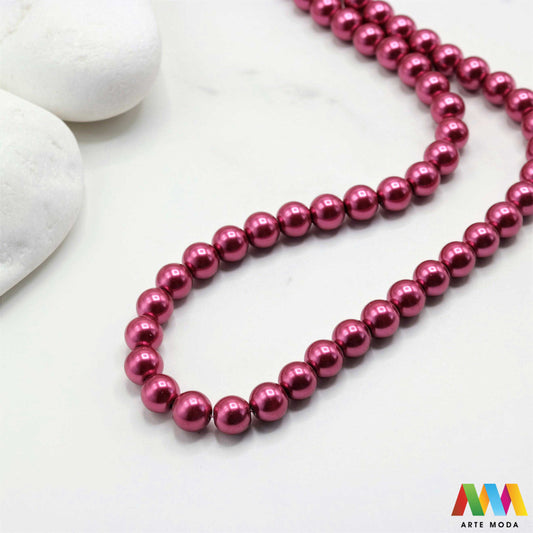 stakleni biseri niz staklo biser perle biserne zrna zrno perla staklene imitacija bisera sedefaste vjenčani nakit klasični DIY ogrlice bijeli u boji bisernim sjajem izrada nakita umjetni Za klasičnu eleganciju birajte staklene bisere imitacija bisera ima visok sedefasti sjaj i savršeno je glatka Idealni su za izradu vjenčanog nakita bezvremenskih ogrlica i narukvica raznim veličinama i bojama ovi biseri unose dašak luksuza u svaki uradi sam projekt Počnite nizati svoju eleganciju arte moda repromaterijal